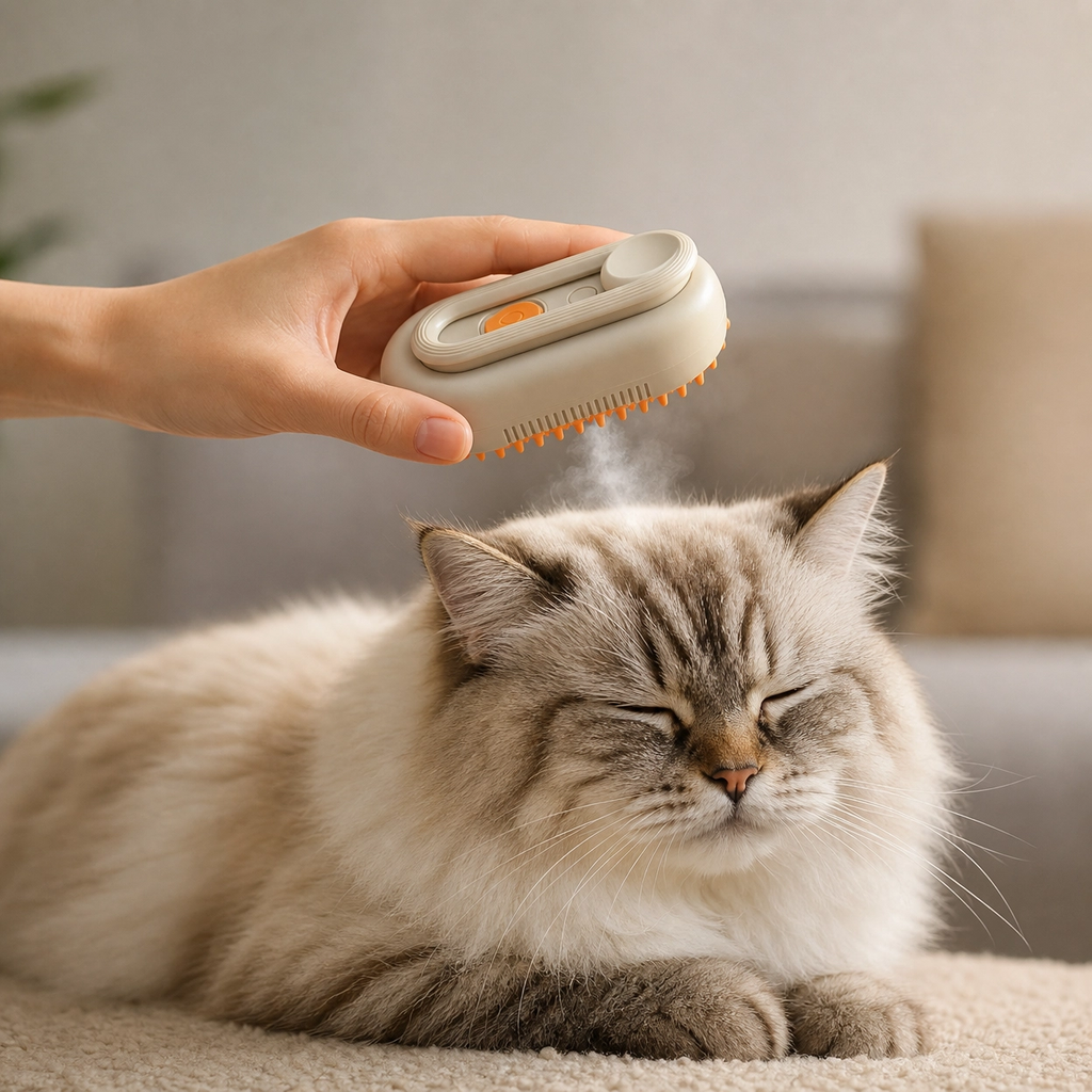 Cepillo de Vapor para mascotas
